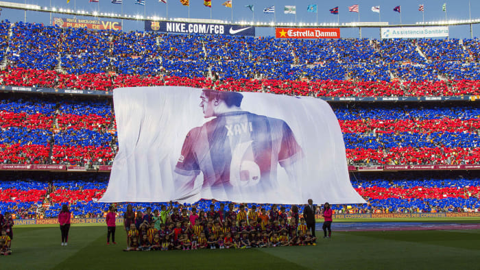 Xavi is back as Barcelona's manager